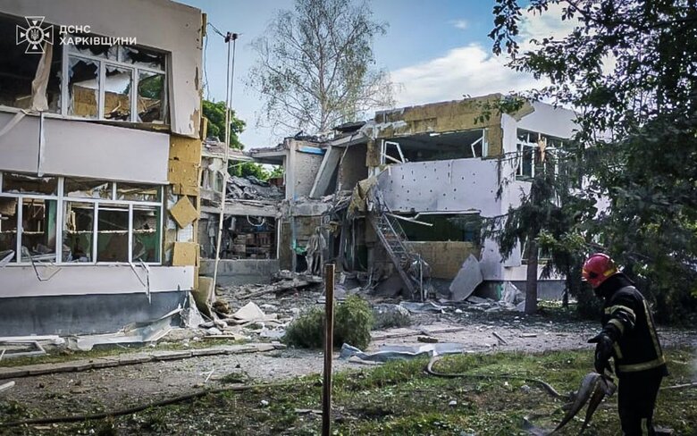 Дитсадок у Чугуєві після обстрілу