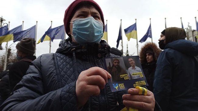 Справедливость Стерненко - справедливость всем: акция под Офисом президента 17