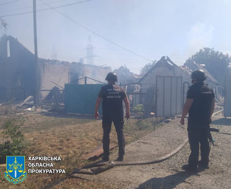 Наслідки обстрілу Куп'янщини
