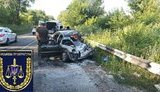В результате столкновения грузовика Нацгвардии с легковушкой на Днепропетровщине погибли два человека, - военная прокуратура. ФОТО