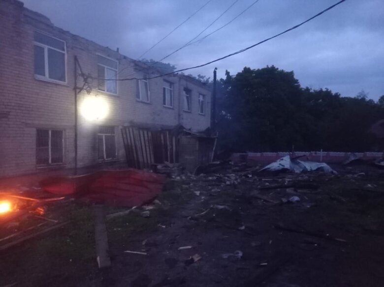 Donetsk region after shelling on 11 May