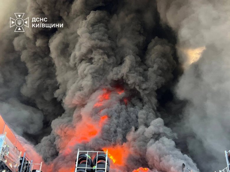 удар рф по Київщині