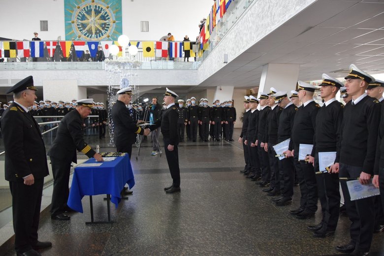 Випуск лейтенантів ВМС України відбувся в Одесі 06