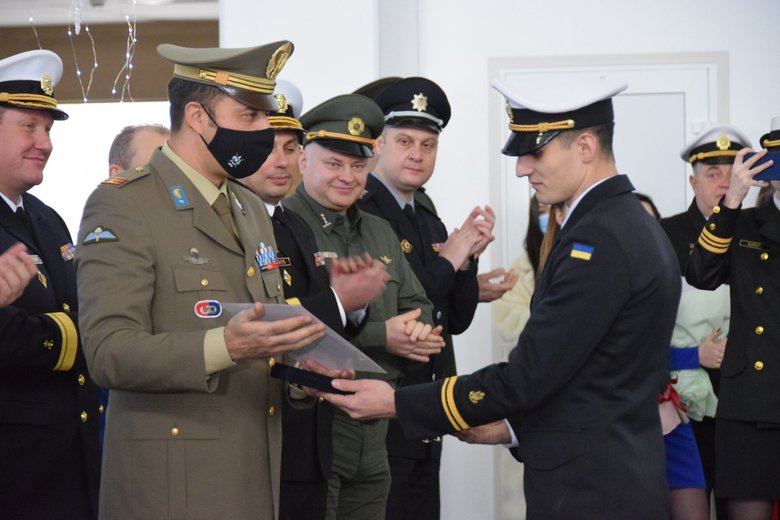Випуск лейтенантів ВМС України відбувся в Одесі 10