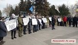 Підприємці протестують проти локдауну в Миколаєві. ФОТОрепортаж