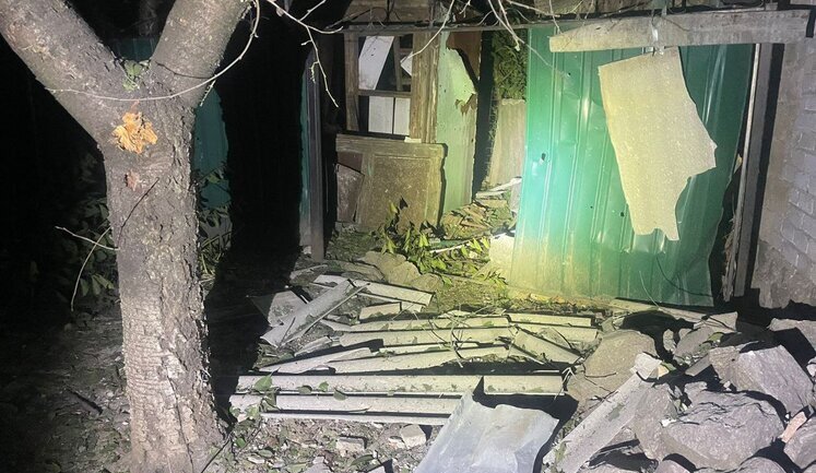 Occupiers shelled private houses and infrastructure in Dnipropetrovsk region with "Grad" rockets. PHOTOS