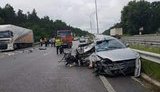 Полиция расследует ДТП на Киевщине, при котором двое погибли, как нарушение правил безопасности дорожного движения, повлекшее смерть. ФОТОрепортаж