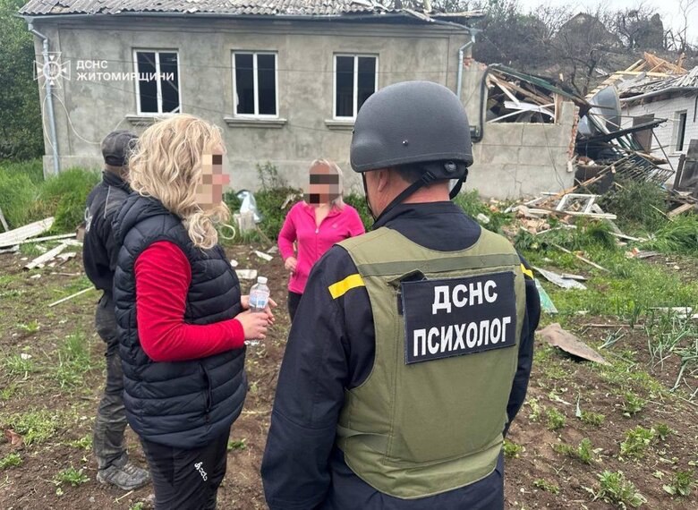 атака на Житомирщину 25 травня 2025 року