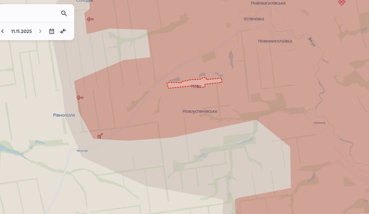 Enemy occupied Nove and Novouspenivske and advanced in Pokrovsk and Polohiv districts, - DeepState. MAP