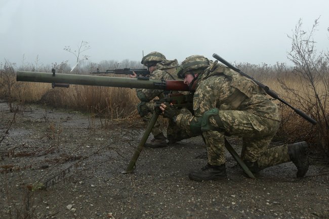 Особовий склад підрозділів вогневої підтримки відпрацював тактичні прийоми володіння штатним озброєнням у районі ООС 06
