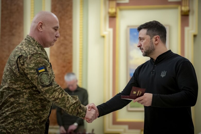 Zelenskyy awarded the heroes of the Kursk operation