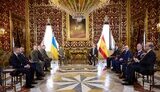 Володимир Зеленський на зустрічі з королем Іспанії Феліпе VI