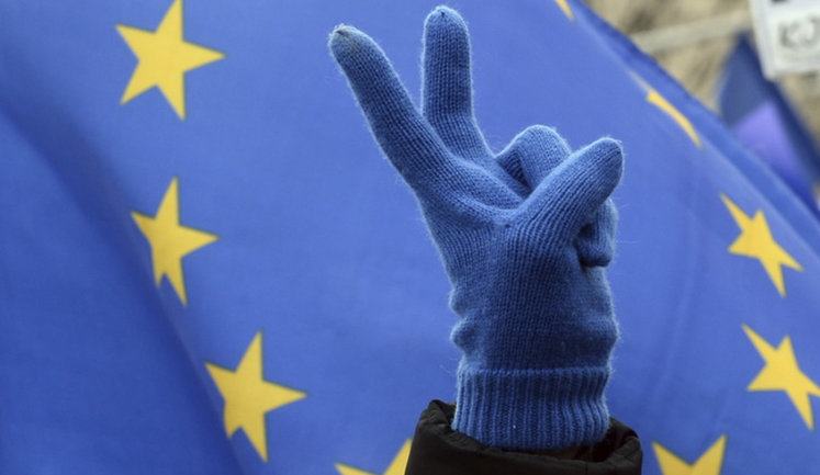 Zelenskyi, Stefanchuk and Shmyhal signed joint statement on achieving full membership in EU: Our path should not take years or decades. VIDEO