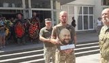 Воїна 57-ї ОМПБр Дмитра Сівоконя поховали на Херсонщині. ВIДЕО