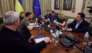 Якщо ви виграєте – виграє весь світ, - президент Європарламента Метсола на зустрічі з Зеленським. ФОТО