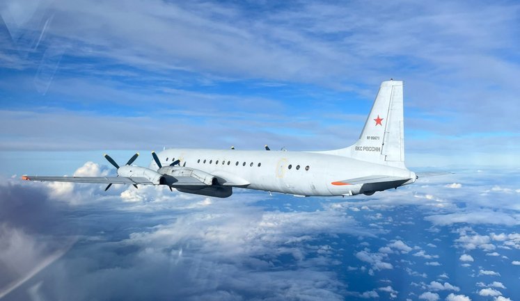 Російський Іл-20 перехопили винищувачі Польщі над Балтійським морем. ФОТО