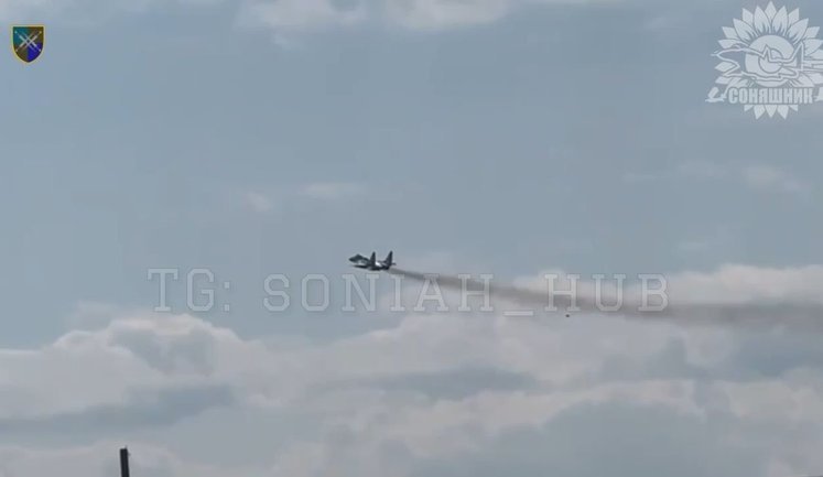 Українські винищувачі МіГ-29 завдали ударів по укриттю російських операторів дронів на Півдні країни. ВIДЕО