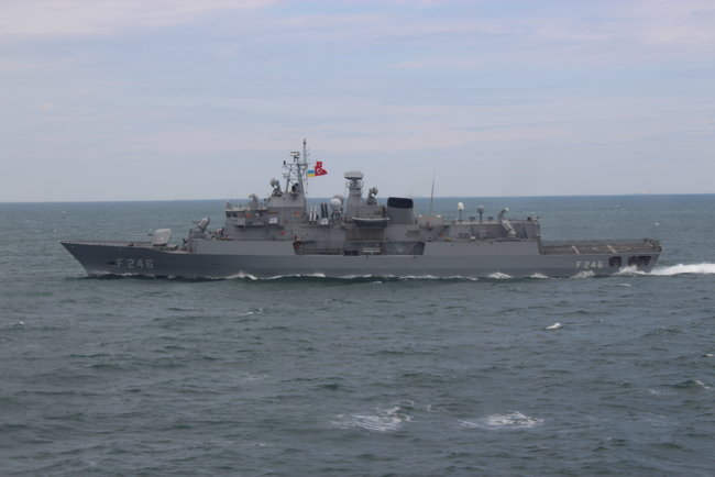 Ukrainian, Turkish warships conducted PASSEX drills in Black Sea 03