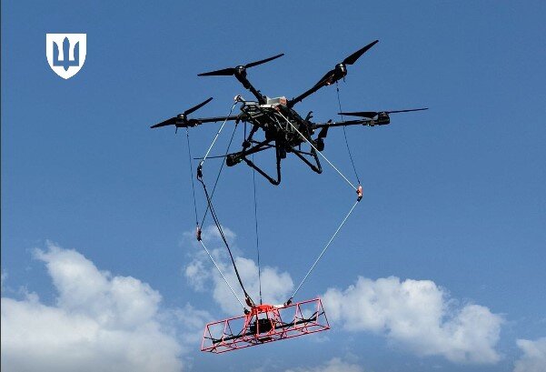 UAV with magnetometer for demining