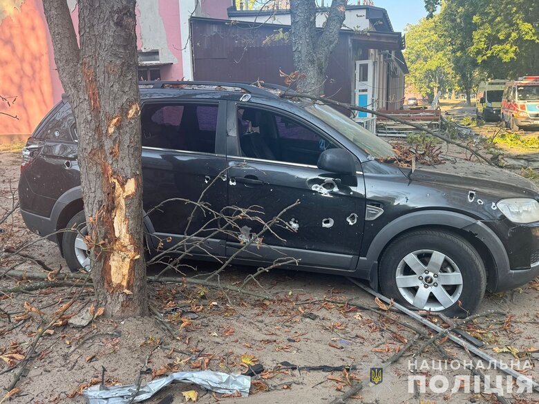 лікарня в Сумах після удару Шахеда