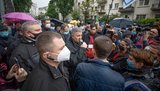 Аваков щодо протесту вкладників "Аркади": Не допустимо чергової будівельної афери із сотнями постраждалих. ФОТО
