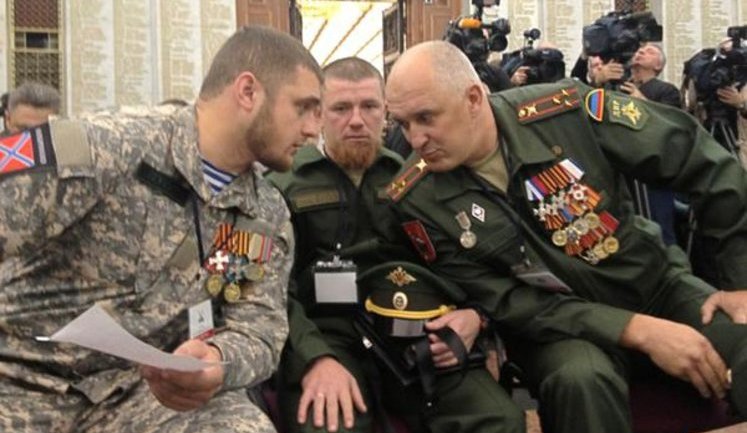 Terrorists who had vandalized in Donbas gathered in Moscow by former “DPR” leader Borodai. PHOTOS
