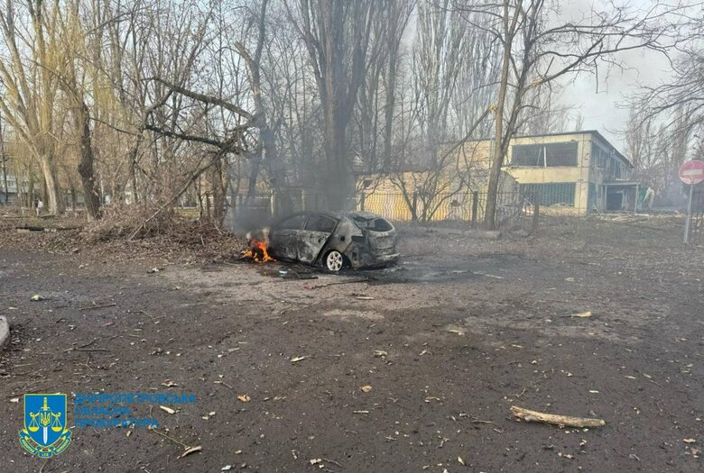 наслідки удару РФ по Кривому Рогу 12 березня 2025 року