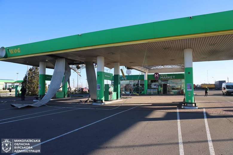 Миколаїв після обстрілу