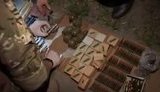 Арсенал боєприпасів і вибухівки виявили співробітники СБУ в Дніпрі. ВIДЕО