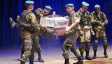 "Смерть п#дарам!" - російські "десантники" провели акцію проти гомосексуалів. ФОТО