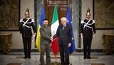 Zelenskyy and Mattarella