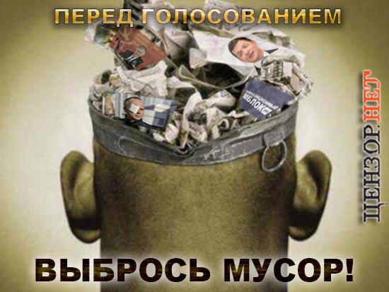 Выбрось мусор!