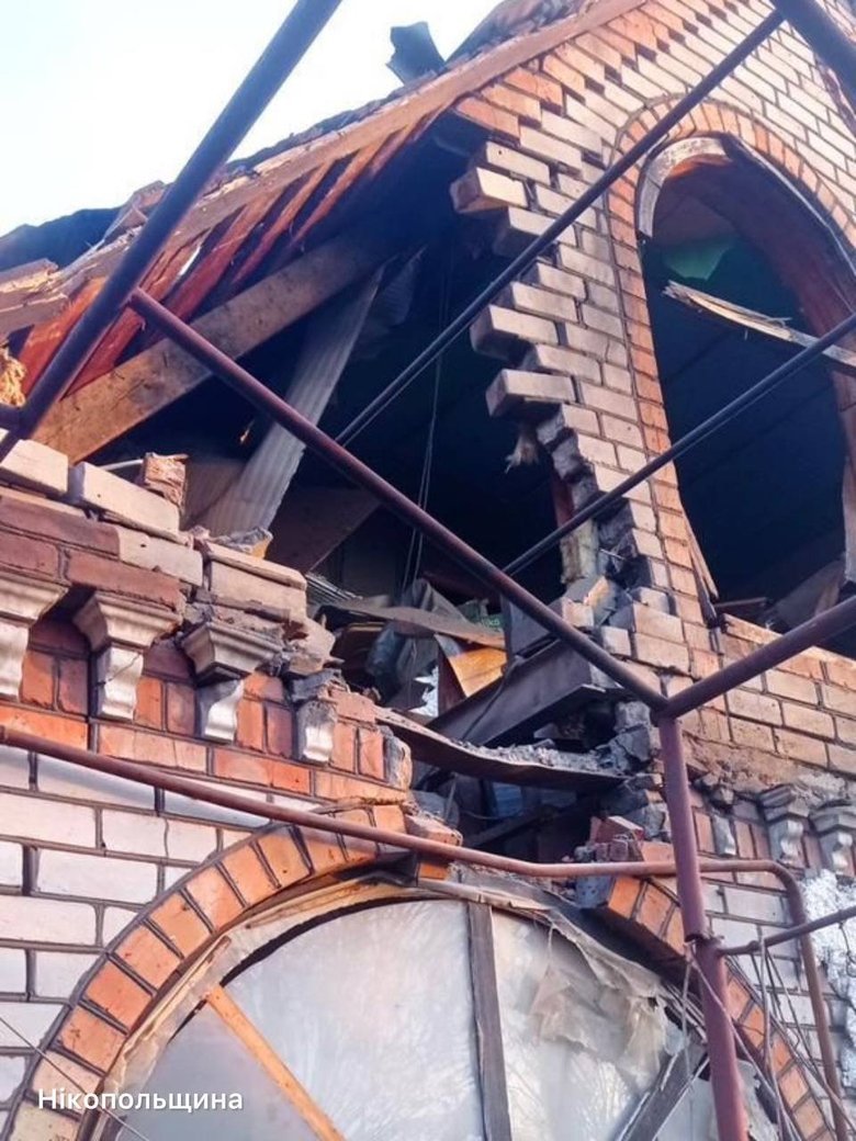 Обстрел Днепропетровской области