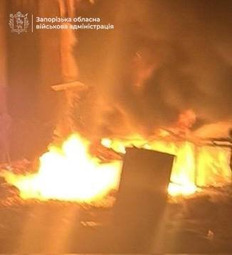 обстрел Запорожья