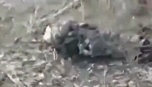 Тела российских захватчиков, ликвидированных вблизи Соледара. ВИДЕО 18+