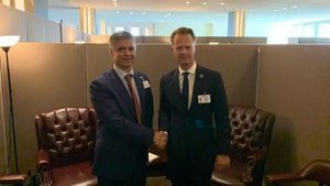 Пристайко обсудил с главой МИД Дании 