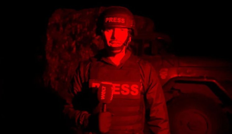 Журналист германского издания Welt получил ранение во время репортажа с фронта, - Bild