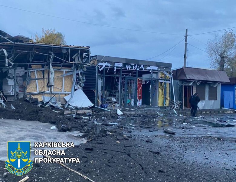 Ruscists hit Kupiansk district of Kharkiv region, man was injured 01