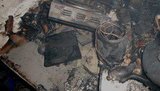 В центре Киева произошел пожар в общежитии Верховной Рады. ФОТОрепортаж