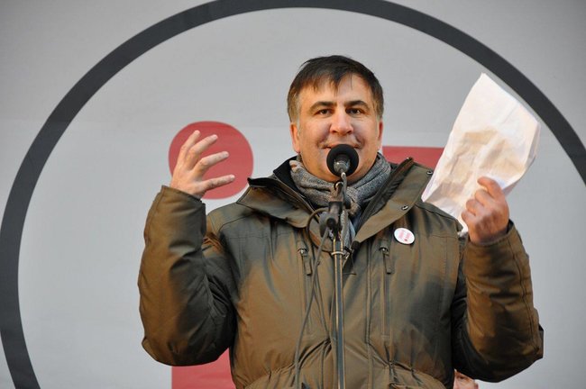 Наш ворог - олігархат! Наш ворог - Порошенко! Прихильники Саакашвілі провели марш у Києві з закликом імпічмента президента (оновлено) 38
