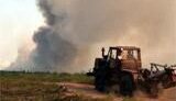 Пожар в лесопосадке чуть не уничтожил областную больницу в Луганске