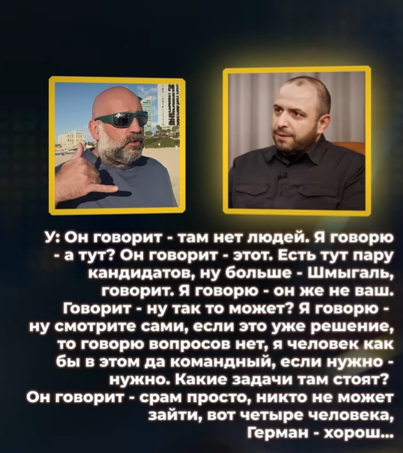 Міндіч та Умєров обговорюють кандидатуру посла у США