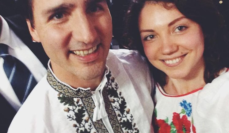 Canadian PM Trudeau wore Ukrainian embroidered shirt on Vyshyvanka Day. PHOTO of the day