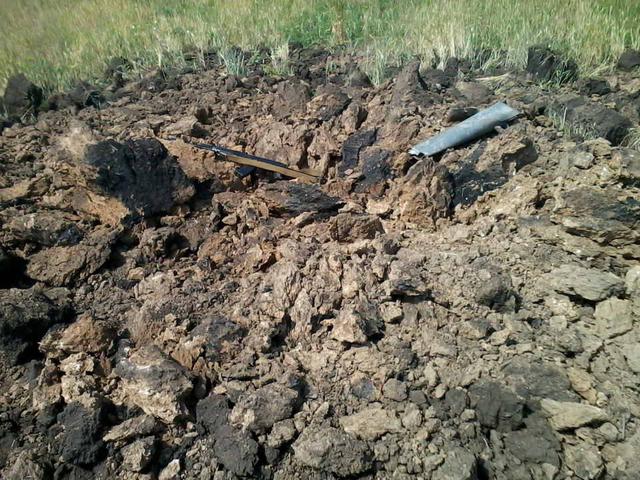 обстрел донбасс снаряд град