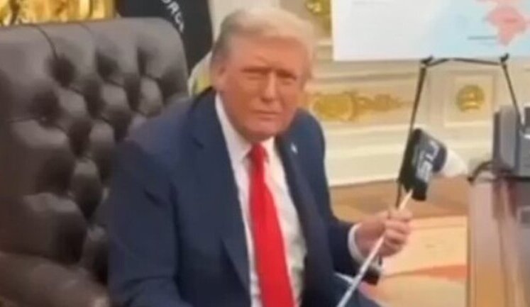 Trump thanked Ukrainian soldier Kartavtsev for golf club he gave him. VIDEO