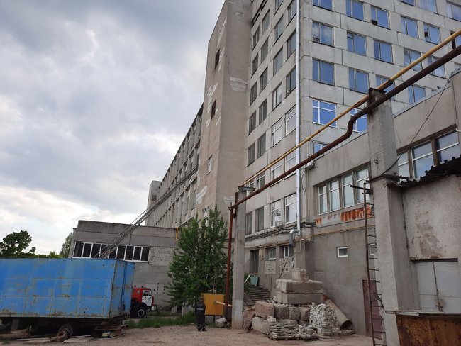 Завод Комунар горів у Харкові (оновлено) 03