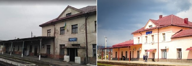 Укрзализныця завершила реконструкцию вокзала в городе Хуст на Закарпатье 01