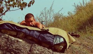 На Львовщине юные "бандеровцы" провели учения по стрельбе и рукопашному бою. ФОТОрепортаж