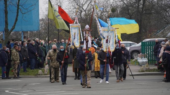 Воина 72-й ОМБ Минкина, погибшего на Донбассе, похоронили в Фастове под Киевом 01