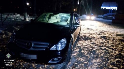 Drunk council member Rybchenko hit pedestrian in Cherkasy, - Patrol Police 02